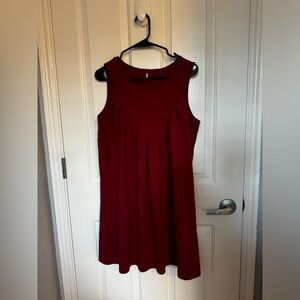 SHEIN Burgundy red Dress size L sleeveless
